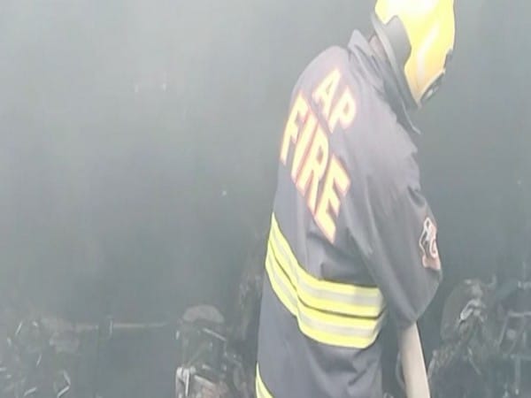 Andhra Pradesh: 90 electric vehicles gutted in fire while charging in Srikakulam
