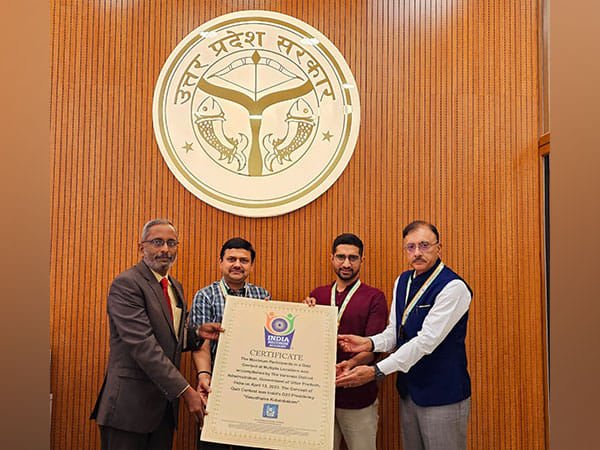 India Records Academy certifies world record title to Varanasi District Administration for most participants in a quiz contest at multiple locations 