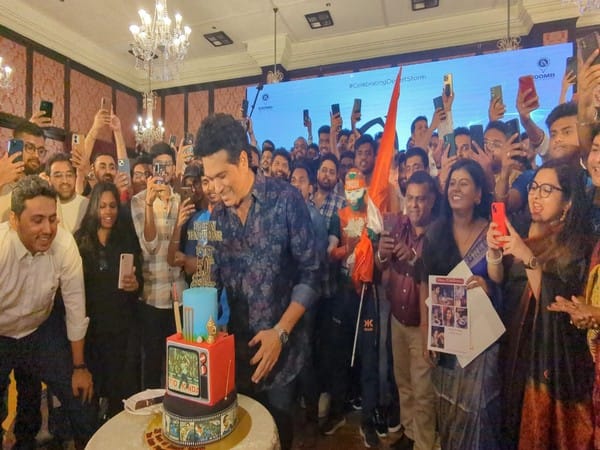 Sachin Tendulkar celebrates silver jubilee of 'Desert Storm' knock