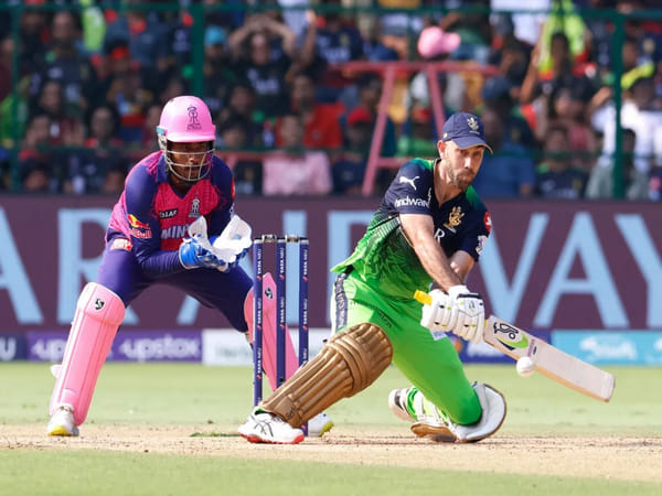 Glenn Maxwell completes 1,000 runs for RCB in IPL