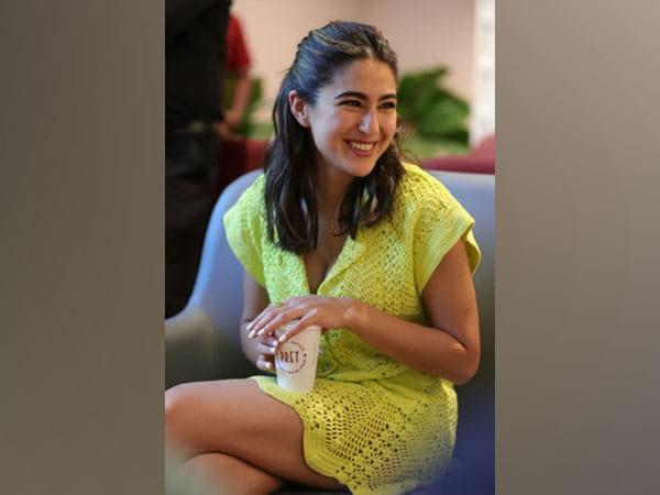 Sara Ali Khan at the launch of Pret A Manger, BKC, Mumbai