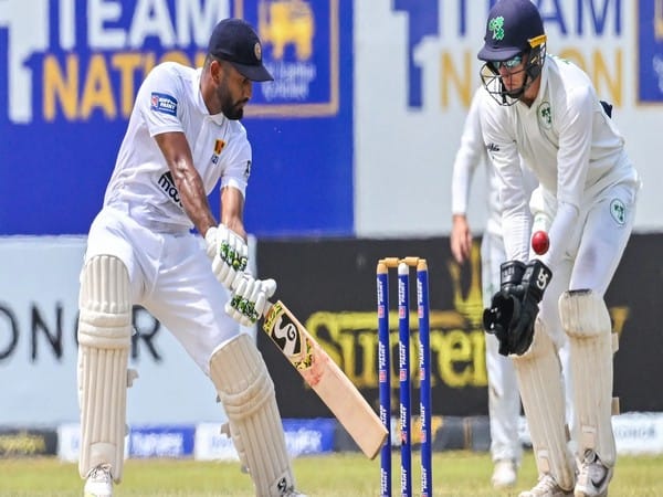 Skipper Dimuth Karunaratne equals SL record, scores second ton in series against Ireland during 2nd Test