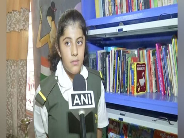 11-year-old girl sets up her third library in Hyderabad