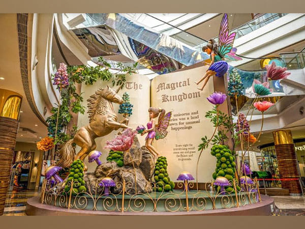 Phoenix Marketcity, Pune's spring summer Unicorn Kingdom decor adds a touch of magic and wonder