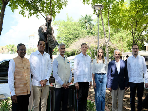 EAM Jaishankar inaugurates Plaza Mahatma Gandhi in Dominican Republic