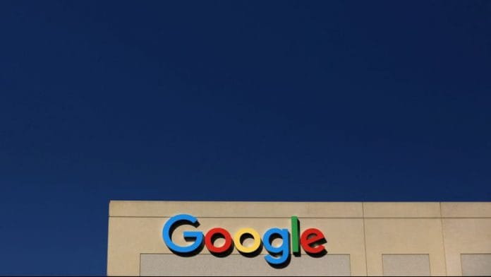 The Google logo is pictured atop an office building in Irvine, California | File Photo: Reuters