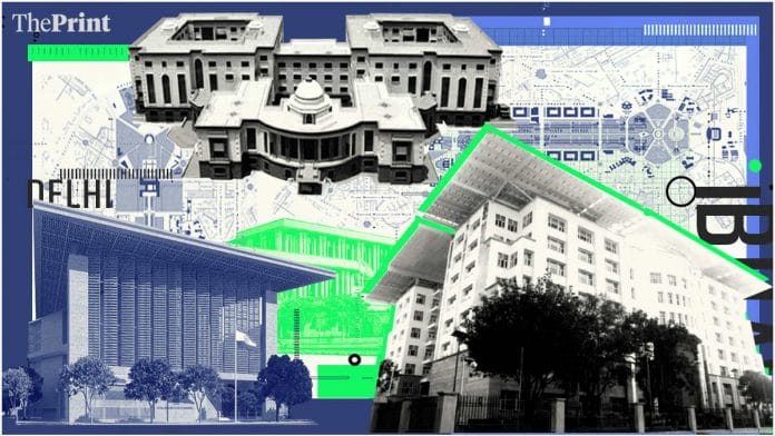 New govt bhawans in Delhi