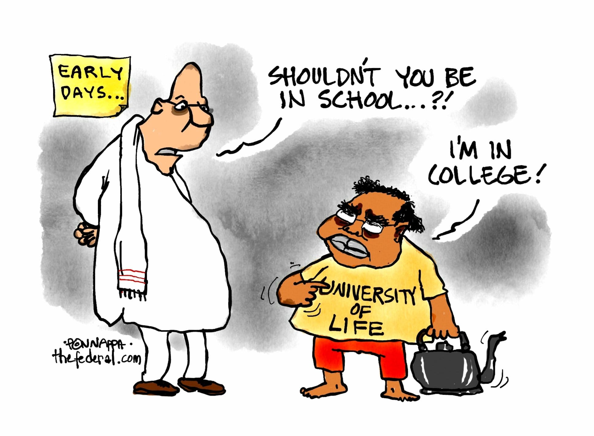 Nala Ponnappa | Twitter @PonnappaCartoon