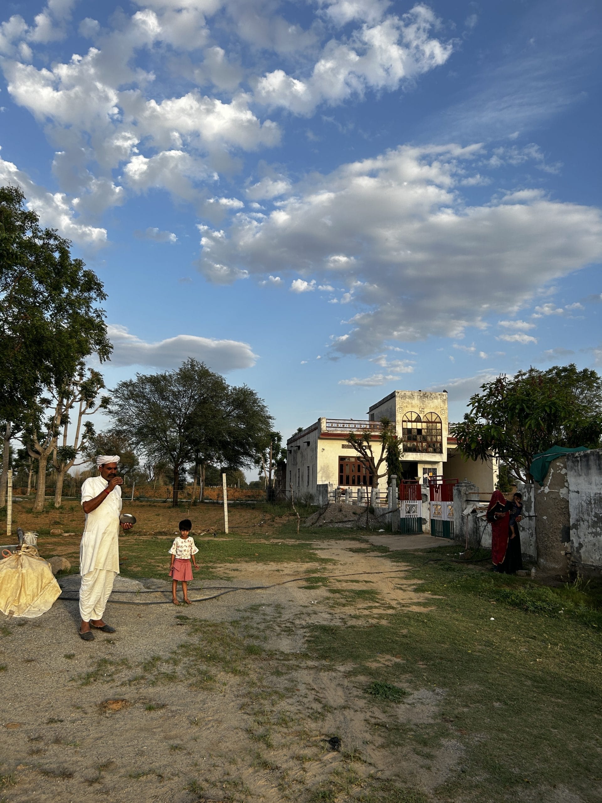 Babulal, father of Rohitash Lamba in Govindpura Basri village. Hansa alleged that she is forced to live with her mother and father-in-law and her husband rarely visits her now | Jyoti Yadav, ThePrint
