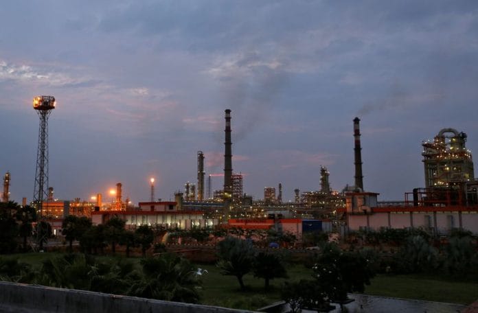 An oil refinery of Essar Oil is pictured in Vadinar in the western state of Gujarat | Reuters file photo