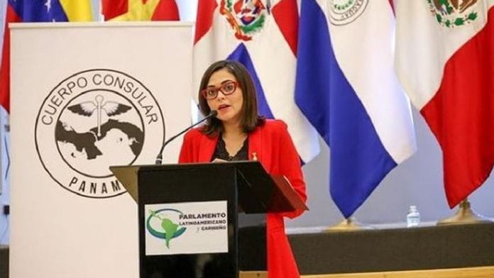 Panama foreign minister Janaina Tewaney Mencomo | Instagram: @janainagob