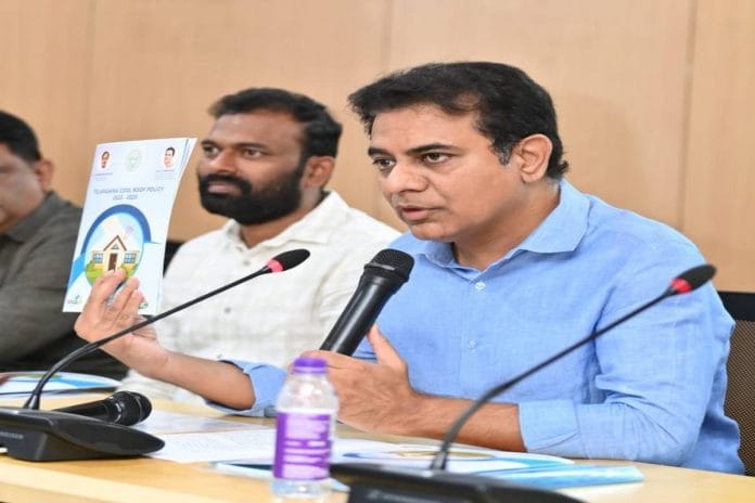 Telangana IT and Municipal Administration Minister K.T. Rama Rao (KTR)
