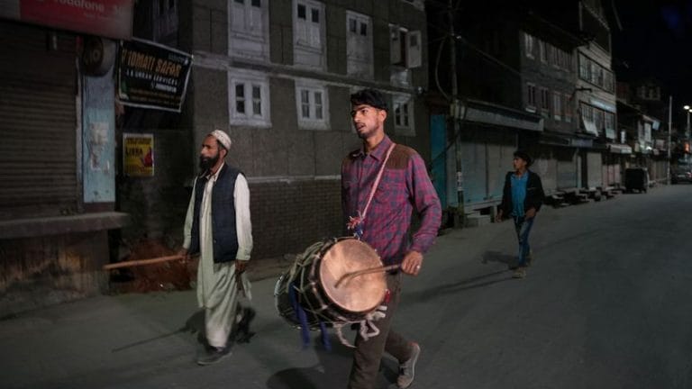 Kashmir’s Ramadan drummers wake neighbours up for pre-dawn meals, keeping traditions alive