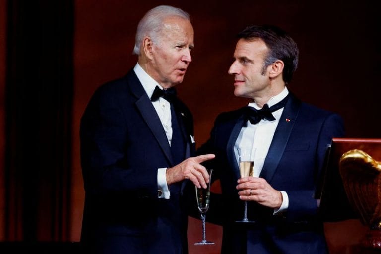 Emmanuel Macron, Joe Biden hold phone call but release contrasting statements over Taiwan