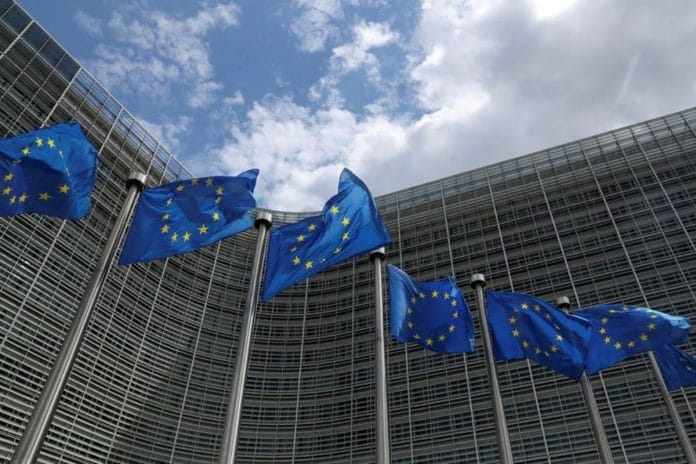 Representational image | European Union flags flutter outside the European Commission headquarters in Brussels | REUTERS/Yves Herman/File Photo