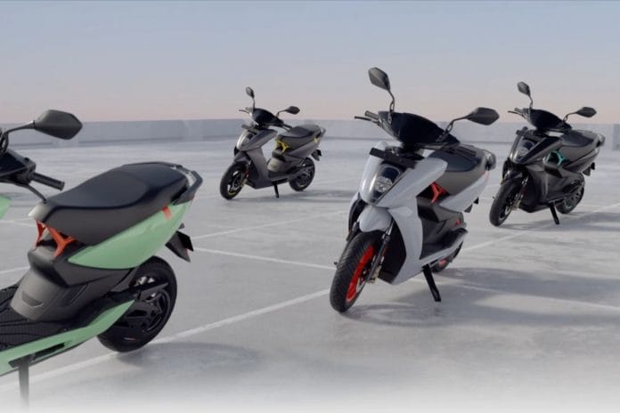 Representational image | Ather Energy e-scooters | Image courtesy atherenergy.com