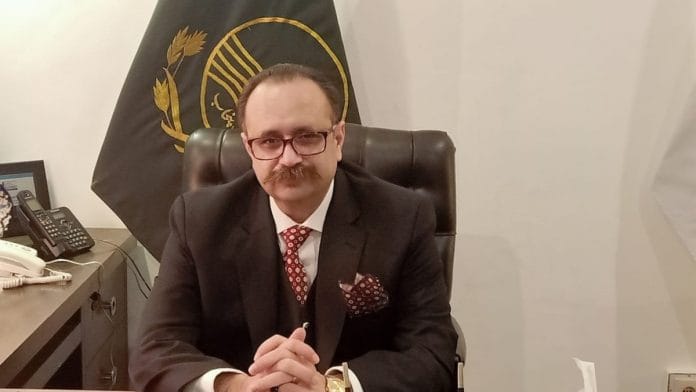 Pakistan administered Kashmir's Prime Minister Sardar Tanveer Ilyas | File photo | Twitter/@SardarTanveerIK