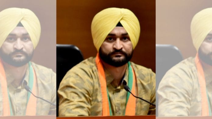 File photo of former Haryana minister Sandeep Singh | ANI