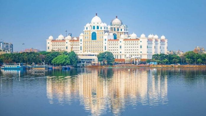 Telangana’s newly inaugurated Dr BR Ambedkar State Secretariat | Photo: Telangana CMO