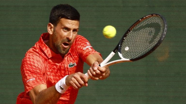 Novak Djokovic returns to ATP Tour with ‘ugly’ start, says needs time to adapt to surface