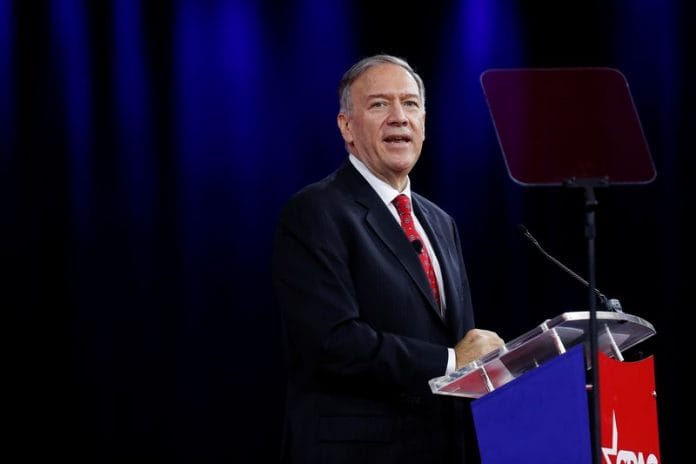 Former U.S. Secretary of State Mike Pompeo gives a speech at the Conservative Political Action Conference (CPAC) in Orlando | Reuters file photo