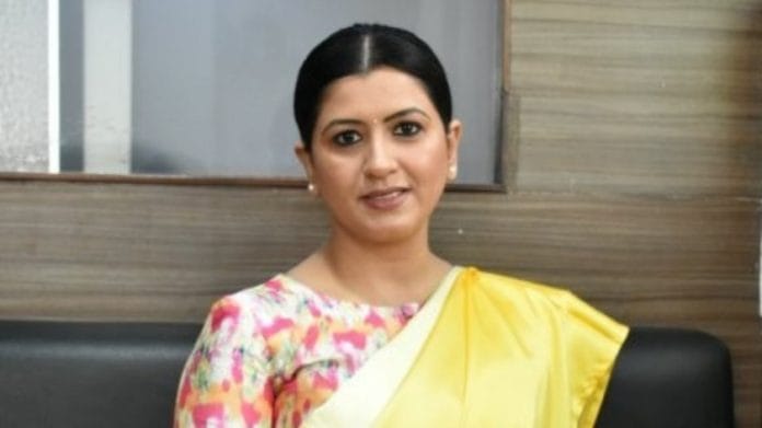 A file photo of Kajal Hindustani | Photo: Twitter/@Kajal_Jaihind2