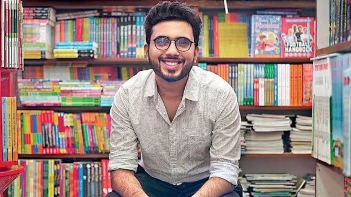 Christian start-up CEO is blockbuster Hindu mythological novelist. Mahabharata is his muse