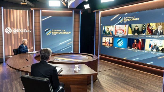 The second edition of the Summit for Democracy was cohosted by the United States, Costa Rica, Zambia, Netherlands and South Korea | Twitter @WhiteHouse