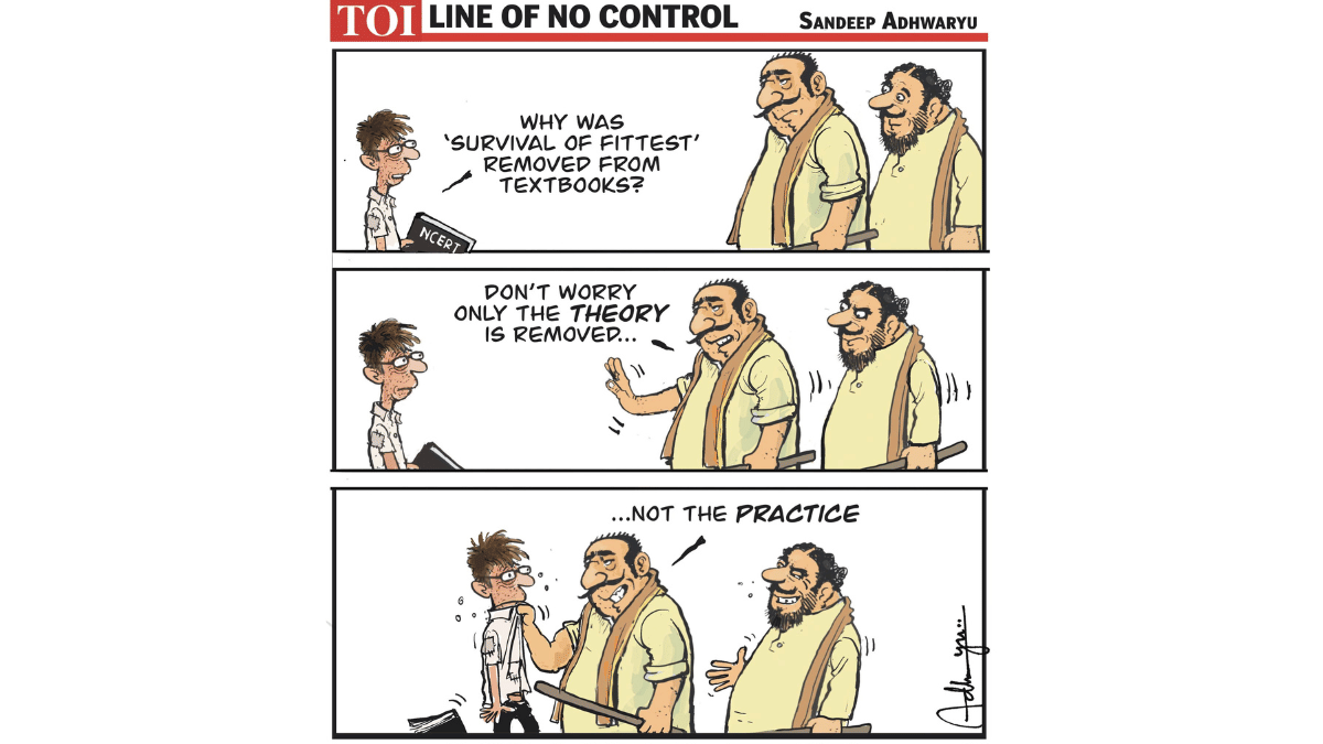 Sandeep Adhwaryu| Twitter/@CartoonistSan