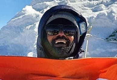 Indian climber Anurag Maloo went missing while attempting to climb the 10th highest mountain Mt Annapurna in Nepal on 17 April | Photo: ANI