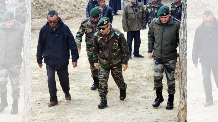 File photo of ire and Fury Corps commander Lt General Rashim Bali | Photo: ANI