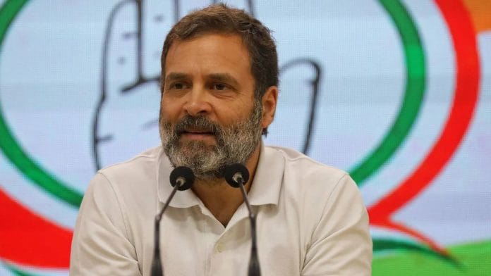 File photo of Rahul Gandhi | Photo: Manisha Mondal | ThePrint