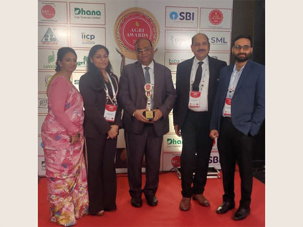 Peptech Biosciences Ltd. wins Prestigious ABSA 2023 Award for Emerging Company in Bio-Agri Inputs on April 26, 2023, at Hotel Park Hyatt Hyderabad, India