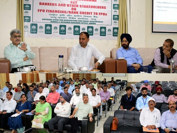 Agri dept, NABARD organise awareness programme for bankers, other stakeholders in Jammu