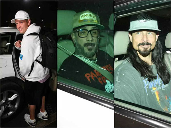 Backstreet Boys arrive in Mumbai ahead of their DNA world tour