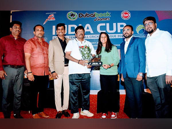 India Cup National Tennis Ball Cricket League 2023 trophy unveiled by Dr PV Shetty, Cricketer Jemimah Rodrigues