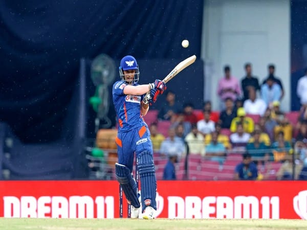 Lucknow Super Giants score 125/7 in 19.2 overs before match called off due to rain, share points with Chennai Super Kings  