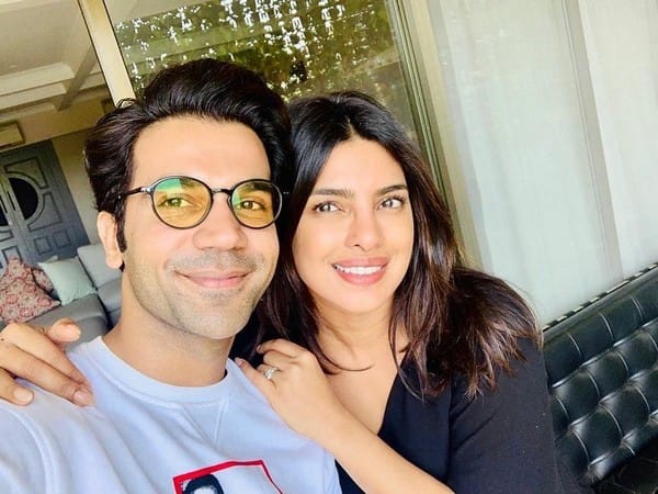 Rajkumar Rao reunites with his 'The White Tiger' co-star Priyanka Chopra at 'Love Again' premiere