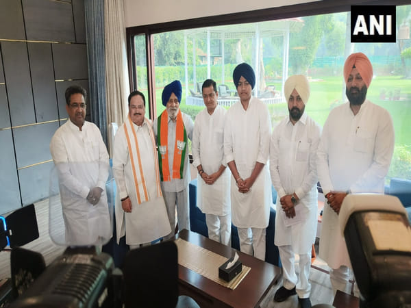 Former Punjab Assembly Speaker Charanjit Singh Atwal joins BJP