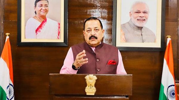 Union Minister of State for Science and Technology Jitendra Singh (Photo/pib.gov.in)