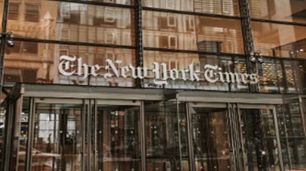 The New York Times building. | pexels.com