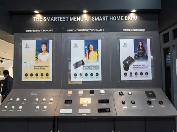 Hogar Controls successfully showcased next gen home automation products and solutions at Smart Home Expo 2023 in Delhi