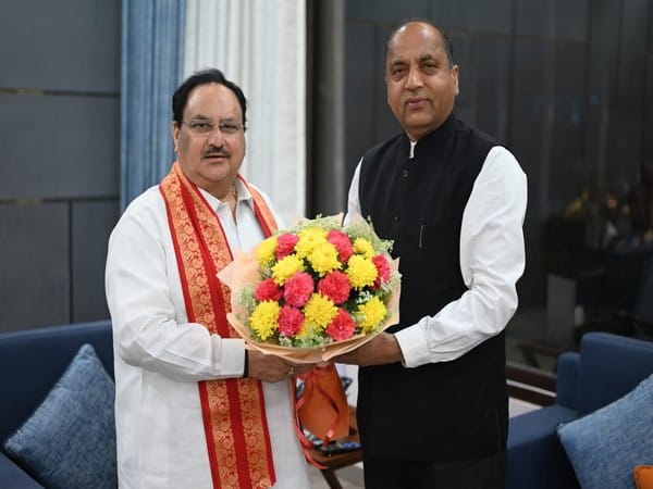 Jairam Thakur meets JP Nadda, discusses roadmap for 2024 LS polls in Himachal   