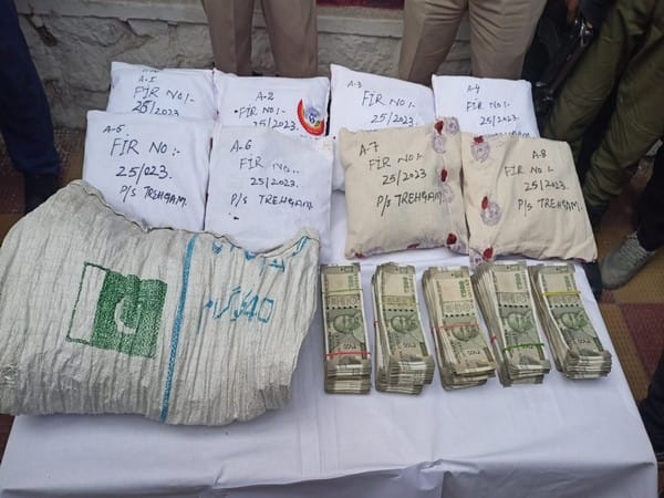 J-K police busts inter-state narco-terror smuggling syndicate, 4 held