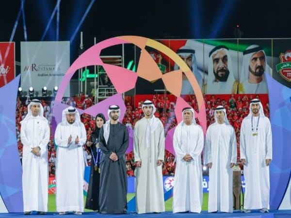 Shabab Al Ahli crowned ADNOC Pro League champions by Mansoor bin Mohammed