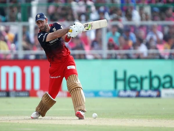 IPL 2023: Fifties from du Plessis, Maxwell power RCB to 171/5 against RR