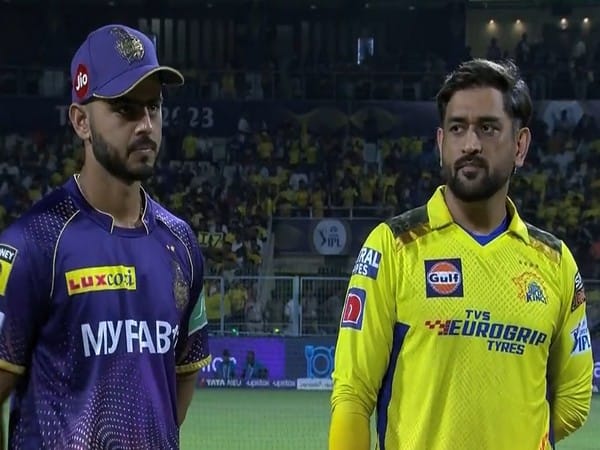 IPL 2023: Chennai Super Kings win toss, opt to bat against Kolkata Knight Riders