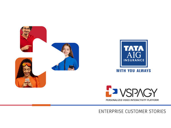 Tata AIG Personalized Video Interactivity Campaign with VSPAGY exceeds expectations for insurance policy renewals