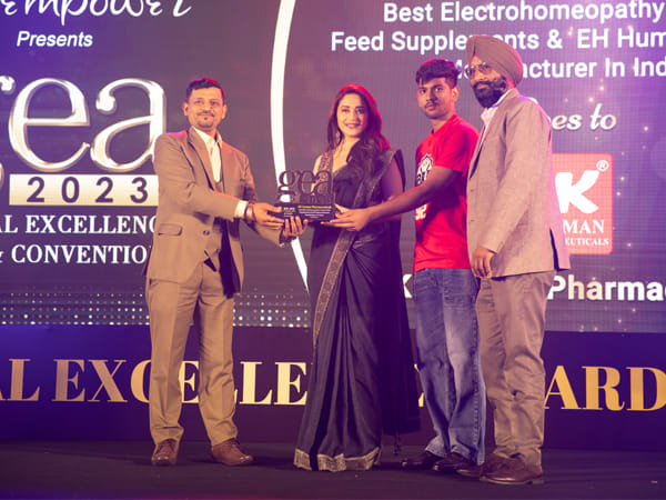 UK German Pharmaceuticals wins the Global Excellence Award 2023 in the Manufacturing Excellence Awards category