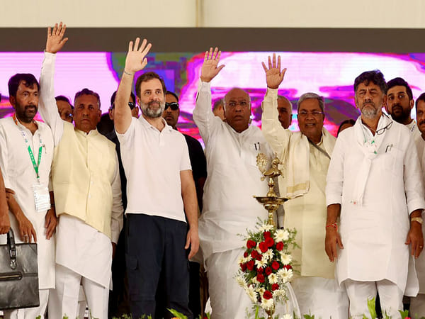Karnataka: Suspense over CM continues; Siddaramaiah, Shivakumar meet Rahul; BJP says there's 